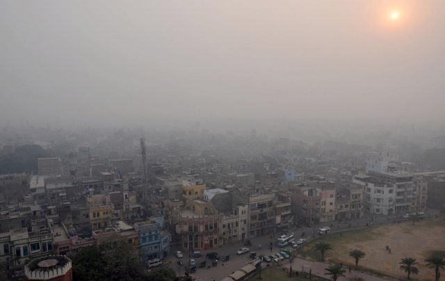 smog in lahore